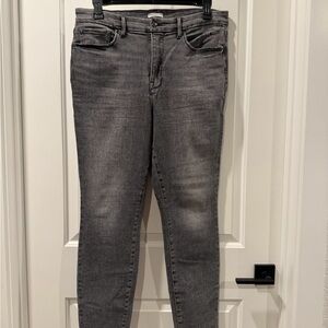Good American Charcoal Skinny Jeans